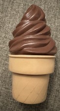 Soft Serve Chocolate Ice Cream Cone Pretend Play Fun With Food