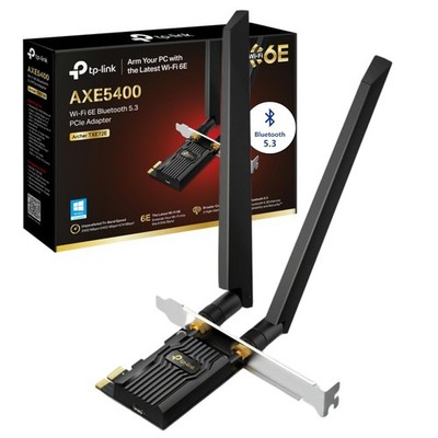 TP-Link Archer TXE72E AXE5400 Wi-Fi 6E Bluetooth 5.3 PCIe Adapter