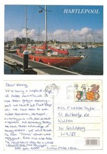 Postcard - Hartlepool Renaissance Yacht at Hartlepool Marina POSTED