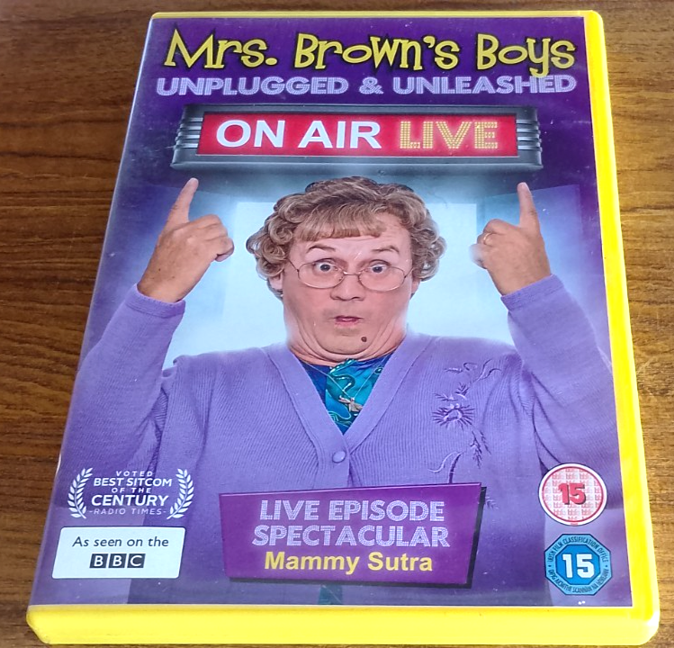 Mrs Brown's Boys - Unplugged & Unleashed - On Air Live - DVD - 2016 - Cert 15