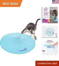 Battery-Powered Cat Toy Mimicking Prey - Unpredictable Movements for All Cats