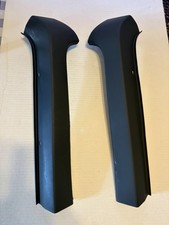 2006-2010 Hummer H3 Front A Pillar Left And Right Windshield Molding Trim Black