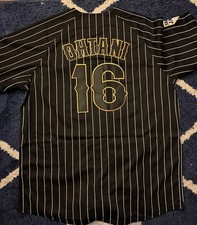 Shohei Ohtani Japan Jersey. Size- XXL. New w/o Tags Black Pinstripe