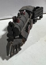 Antique 2 Pc HUBLEY Cast Iron Train Engines PRR PENNSYLVANIA RAILROAD Vintage