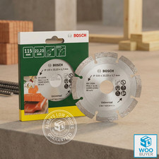 Image of Bosch 115mm Diamond Cutting Disc / Blade - For Construction Material