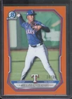2026 Bowman Chrome Prospects SEBASTIAN WALCOTT #BCP-51 Orange /25 Rangers