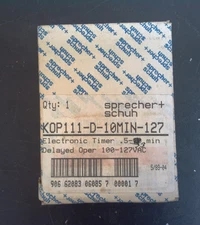 SPRECHER+SCHUH ELECTRONIC TIMER - KOP111D - NIB