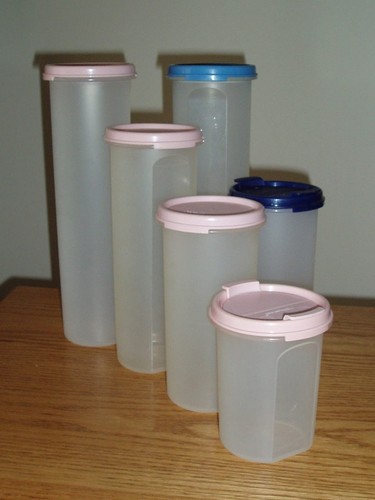 Tupperware Modular Mate Round #2, 3, 5 Spaghetti *Strawberry Cream Pink or Blue