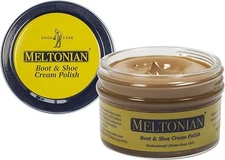 Meltonian shoe cream, 142 Adobe. oil based with beeswax, restors, and  protects
