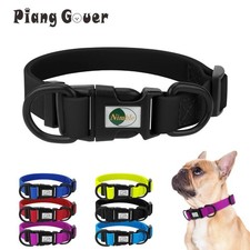 PVC Waterproof Dog Collar Soft Adjustable Pet Collar for Dogs & Cats