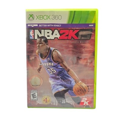 NBA 2K15 Xbox 360 Kevin Durant Cover Complete Disc Case Basketball