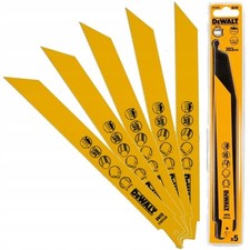 DeWalt S&auml;bels&auml;geblatt S&auml;belklinge 203 mm Bi-Metall (5 St&uuml;ck) DT2353-QZ