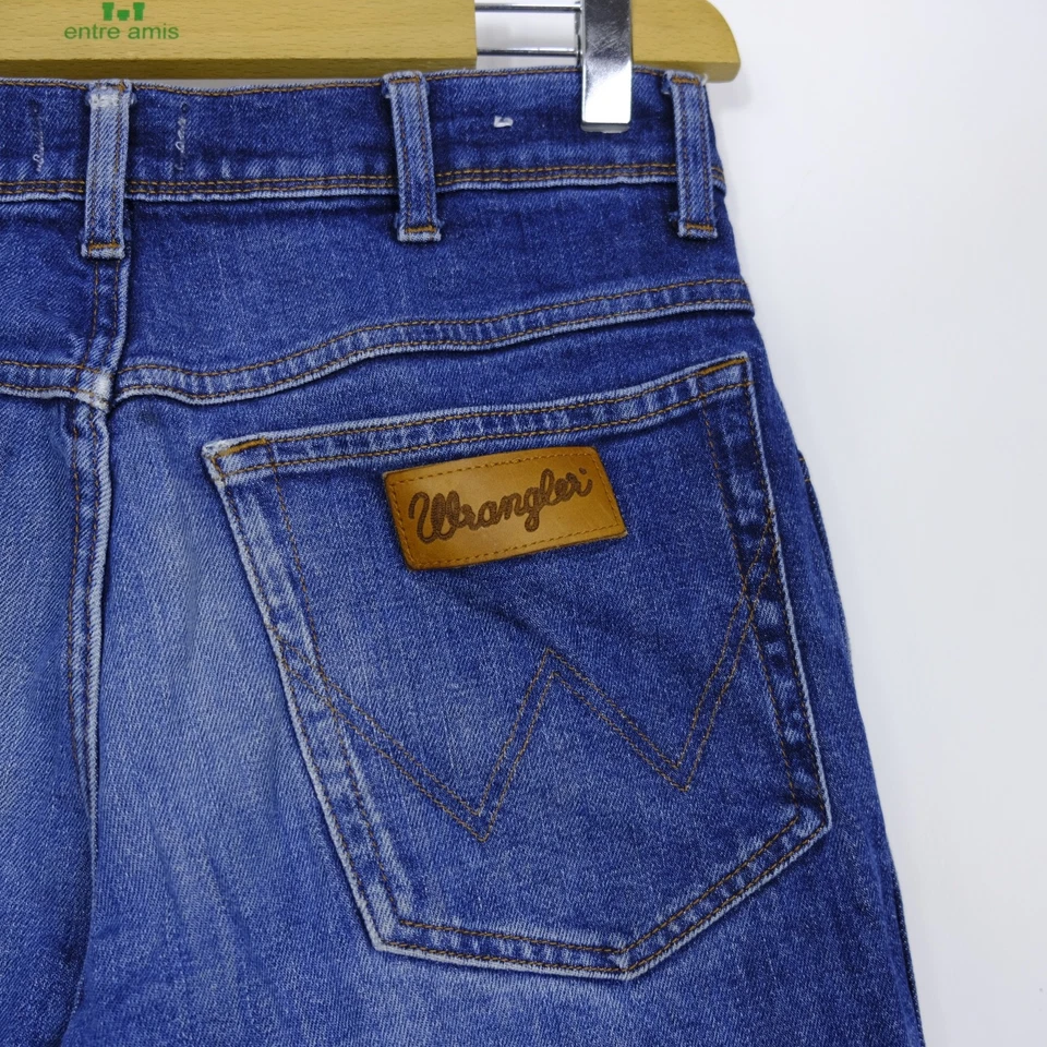 Wrangler Texas Jeans Uomo Taglia W32 L30 Cotone Denim Casual Comodo Vintage Logo - Imagen 4 de 4