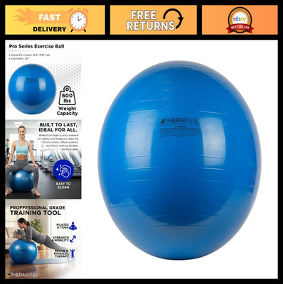 Standard Exercise Ball - Stability Ball for Fitness, Yoga, & Core Strength Train