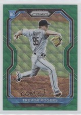 2021 Panini Prizm Green Wave Prizm Trevor Rogers #73 04o2