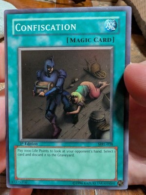 Confiscation MRL-038 Magic Ruler Super Rare 1st Edition NM