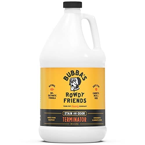 BUBBAS Super Strength Enzyme Cleaner for Pet Odors and Carpet Stains