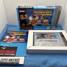 Thumbnail of ebay&reg; auction 398000086161 | SNES The Magical Quest Starring Mickey Mouse CIB OVP PAL Sehr Gut