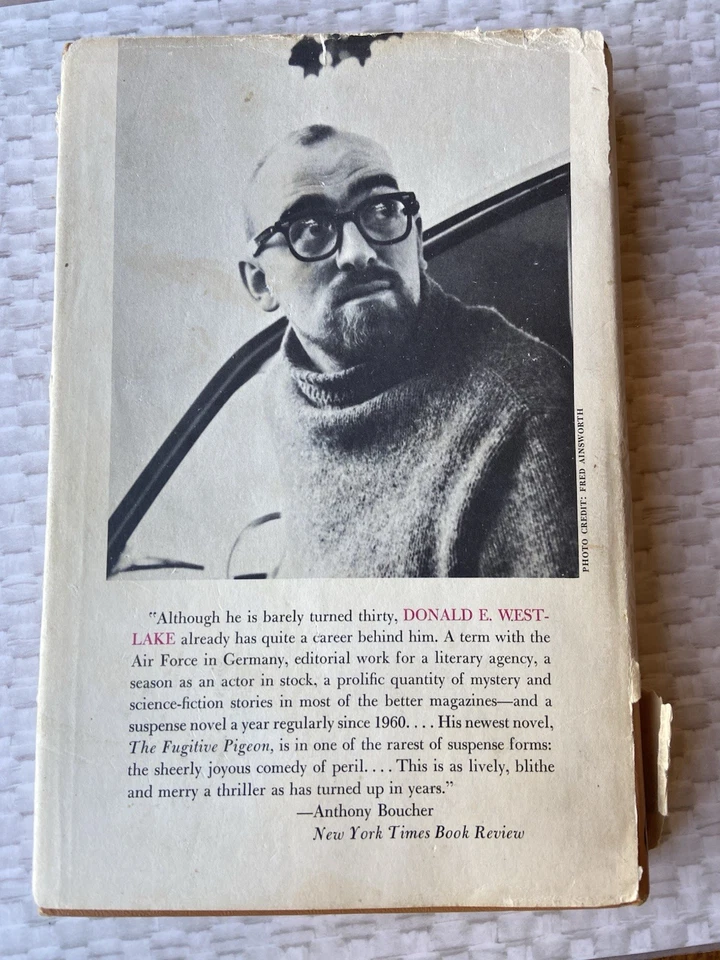 The Busy Body Donald E. Westlake  Random House Book Club Edition 1966 - Image 2 of 4