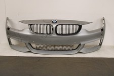 BMW 4 SERIES F32 F33 M SPORT SILVER FRONT BUMPER 51118054502 2014 2015 2016 2017