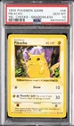 1999 POKEMON BASE SET YELLOW CHEEKS-SHADOWLESS #58 PIKACHU PSA 10