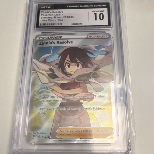 Zinnia's Resolve graded CGC 10 for sale on eBay