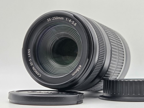 [ NEAR MINT ] Canon EF-S 55-250mm f/4-5.6 IS Lens Canon EF-S Mount From Japan