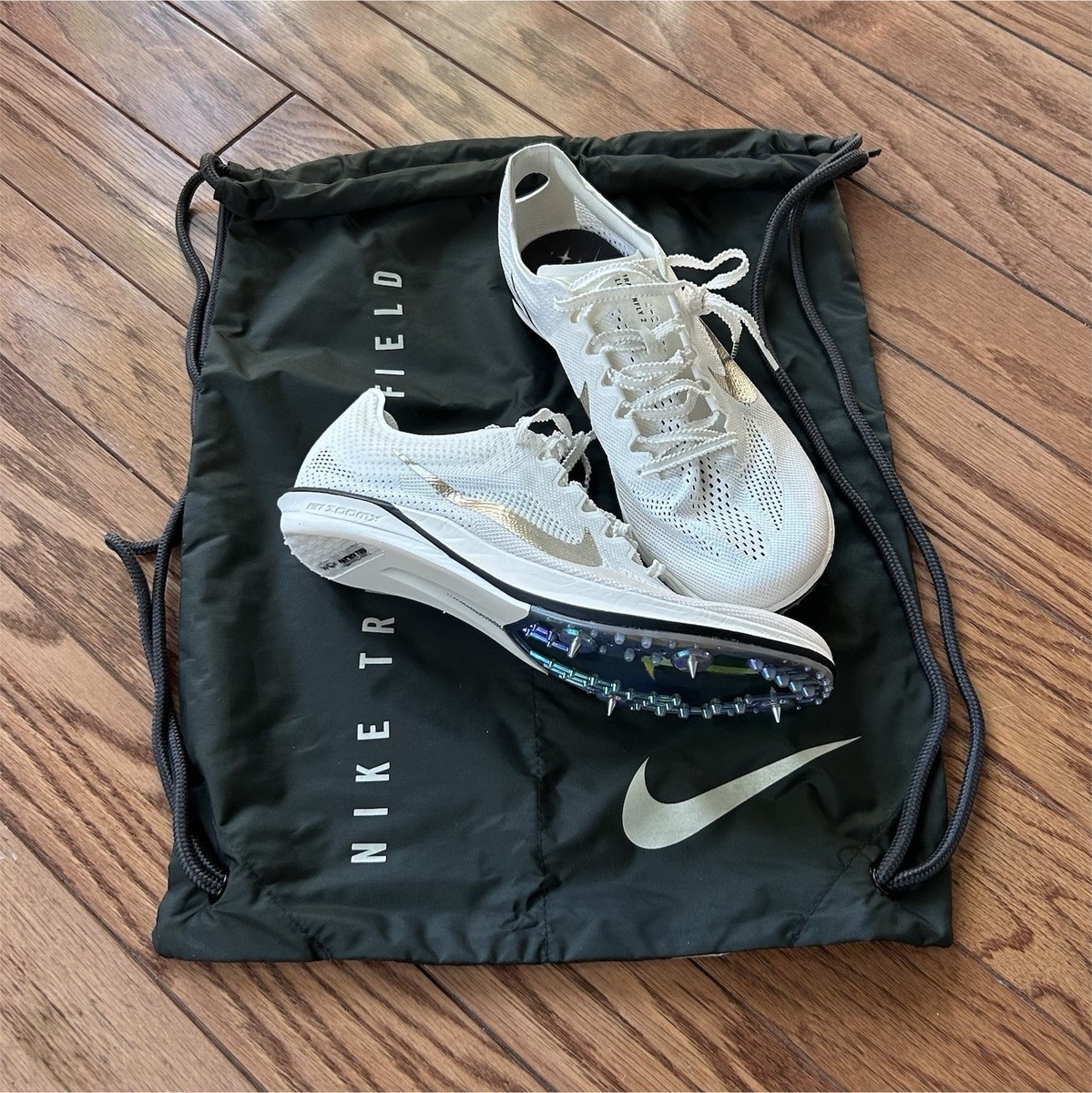 Nike ZoomX Dragonfly 2 Elite JI - Size 7.5 - Running Spikes Sail