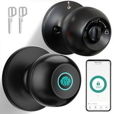 Fingerprint Door Lock, Biometric Door Lock with App Control  Key, Smart Door...