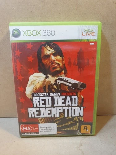 Red Dead Redemption, Microsoft Xbox 360 Game, Complete with Manual.