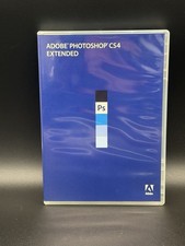 Adobe Photoshop CS4 Extended Windows DVD Software 2008 w/ Training Disc Great 