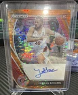 Panini 2021 Prizm Draft Picks Jordan Schakel Rookie Auto Orange Pulsar /49