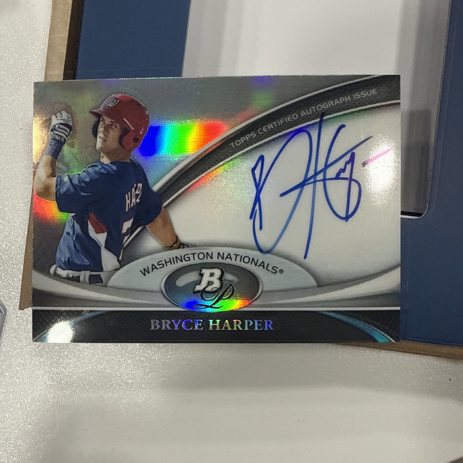 2011 Bowman Platinum - Prospect Autographs Bryce Harper #BPA-BH (AU, RC)