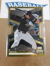 2023 Elite Extra Edition Colton Ledbetter Status Gold #7/10 Rays Cardinals RC 26