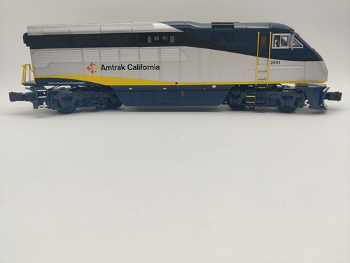 K line K2499-2001 Amtrak California F59PHI Diesel TESTATO FUMO - Foto 4 di 14