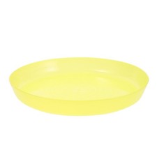 Small Reusable Plate Plastic Picnic Plate Round Snack Plate Travel BBQ Salad