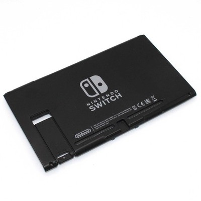 Original Nintendo Switch Gehäuse Housing Rückseite Cover Schwarz HAC-001 (-01)