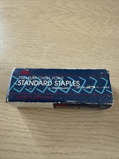 Vintage Abel  Premium Chisel Point Standard Staples Box Opened Mostly Full Korea
