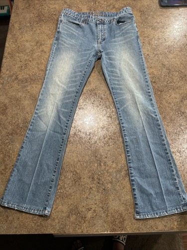 krew jim greco jeans Gr. 32x30 blau fade wash y2k Skater Vintage - Bild 1 von 10