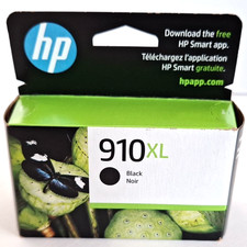NEW SEALED GENUINE HP 910XL HIGH YIELD INK CARTRIDGE 3YL65AN BLACK 2025