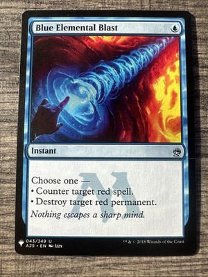 MTG - Blue Elemental Blast - The List - Magic the Gathering