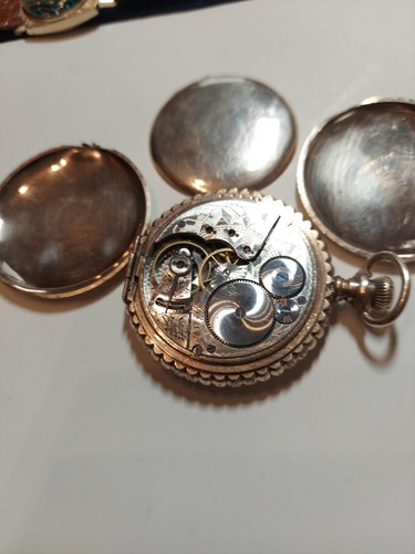 Schöne Elgin Taschenuhr Herren 15 Jewels U S A - Bild 6 von 12