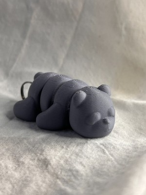 3d Printed Articulated Panda Key Chains