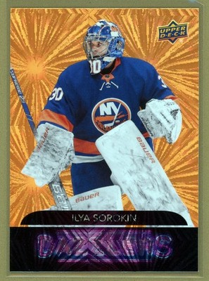 2020-2021 Upper Deck Extended Series Hockey Orange Dazzler Ilya