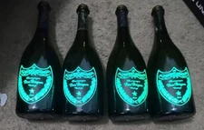 16 EMPTY Dom Perignon Luminous Light-Up Champagne Bottle750ml. 