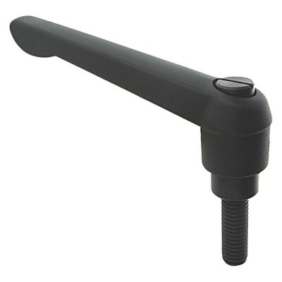 GRAINGER APPROVED MA-48151 Adjustable Handle,5/16''-18,Plastic 419C53