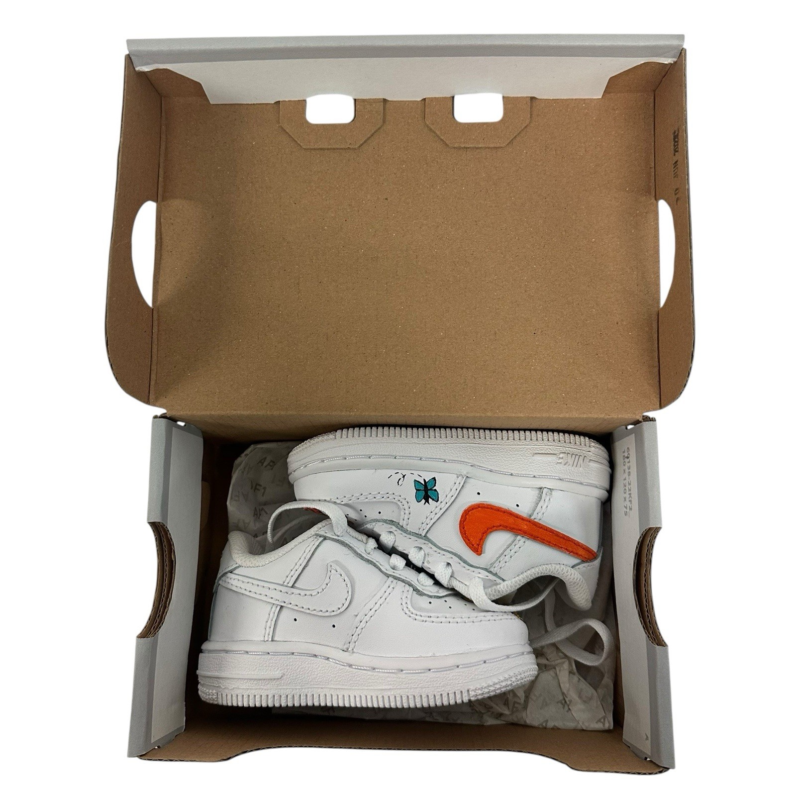 - Handmade Painted - Nike Size 4c