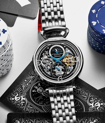 Stuhrling Modena 889B Automatic 46mm Skeleton