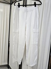 EILEEN FISHER IVORYCARGO ANKLE LANTERN PANT Size S