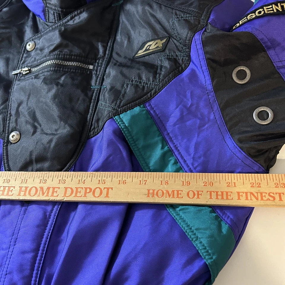 Descente Ski Suit M Purple Mens Vintage Snowsuit, winter sports, snowboard B3–10 - Image 2 of 4